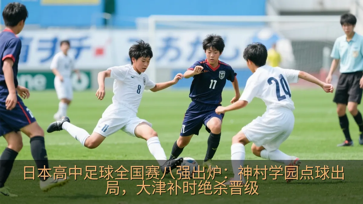 日本高中足球全国赛八强出炉：神村学园点球出局，大津补时绝杀晋级