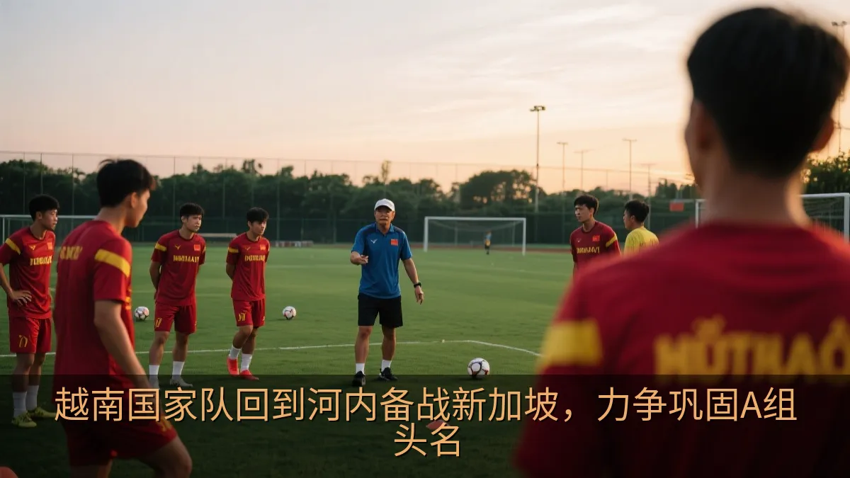 越南国家队回到河内备战新加坡，力争巩固A组头名