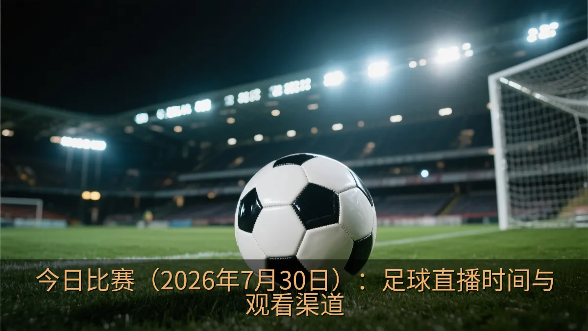 今日比赛（2026年7月30日）：足球直播时间与观看渠道